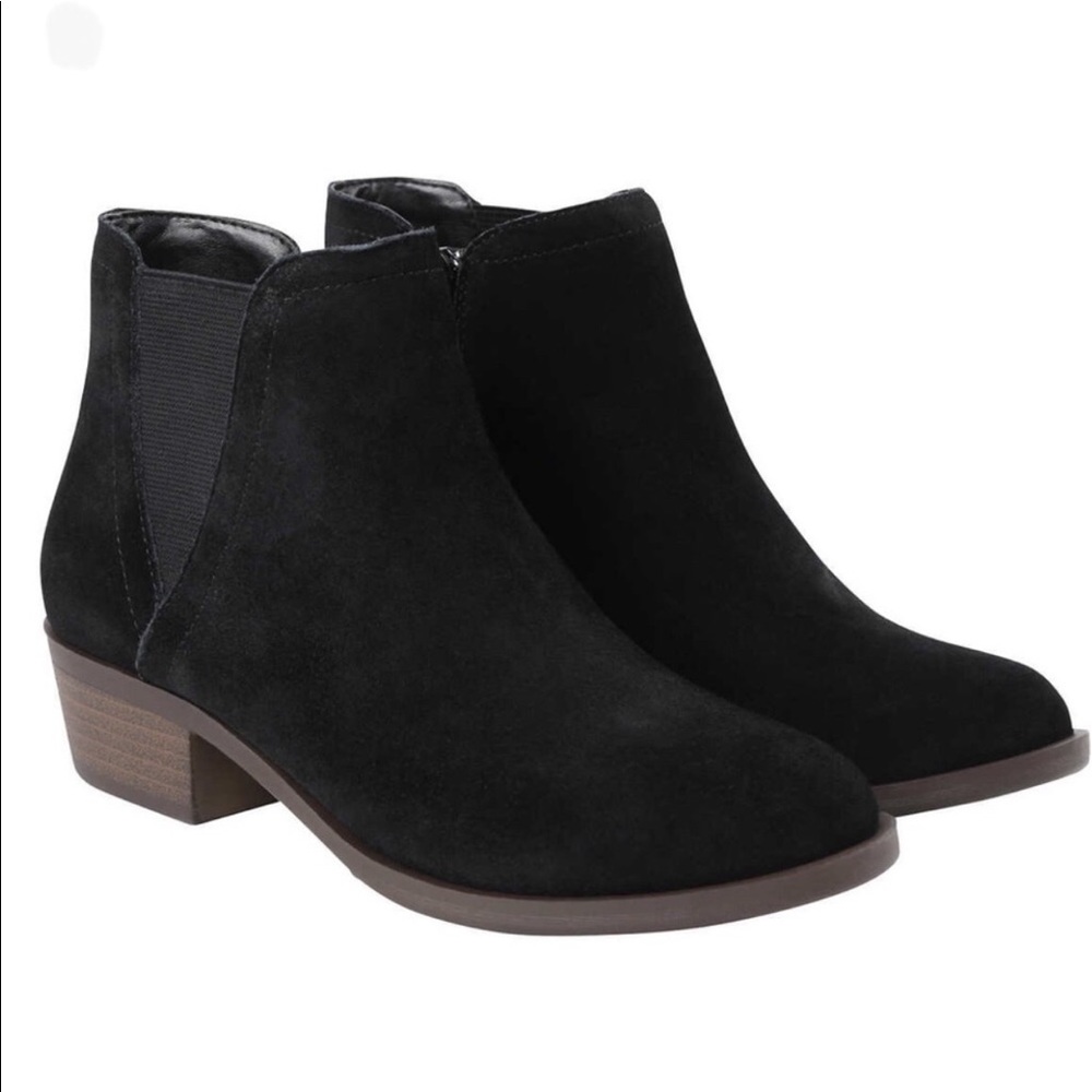 Kenzie suede leather boots